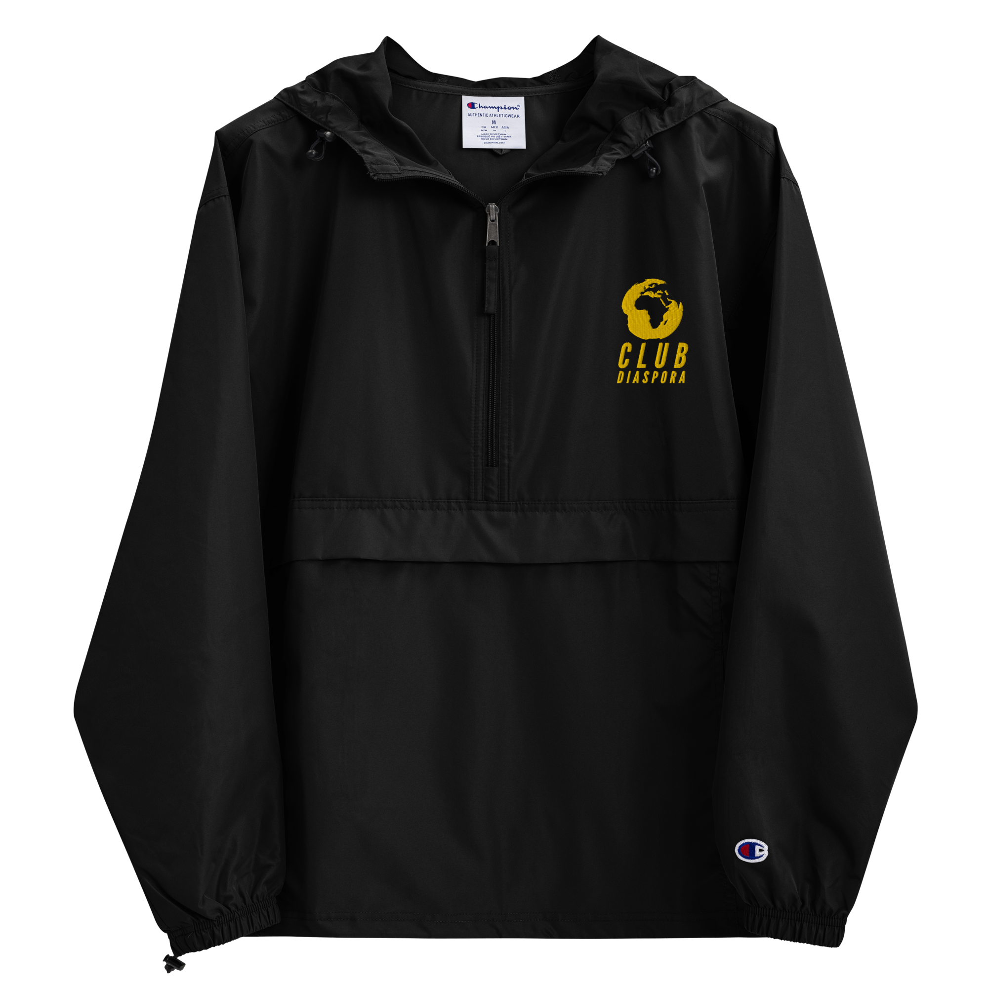 Club Diaspora Champion Packable Jacket - ClubDiaspora