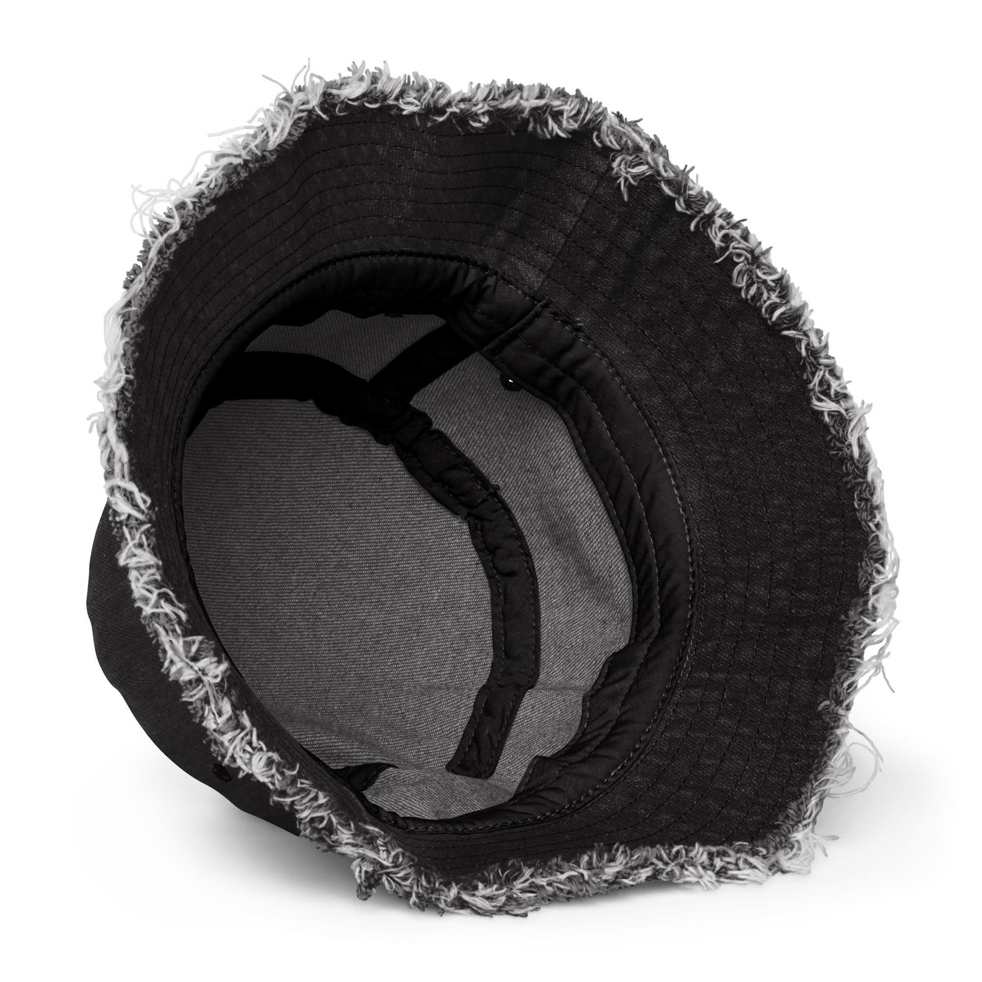 Club Diaspora Distressed Denim Bucket Hat - ClubDiaspora
