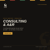 Consulting & A&R - Club Diaspora