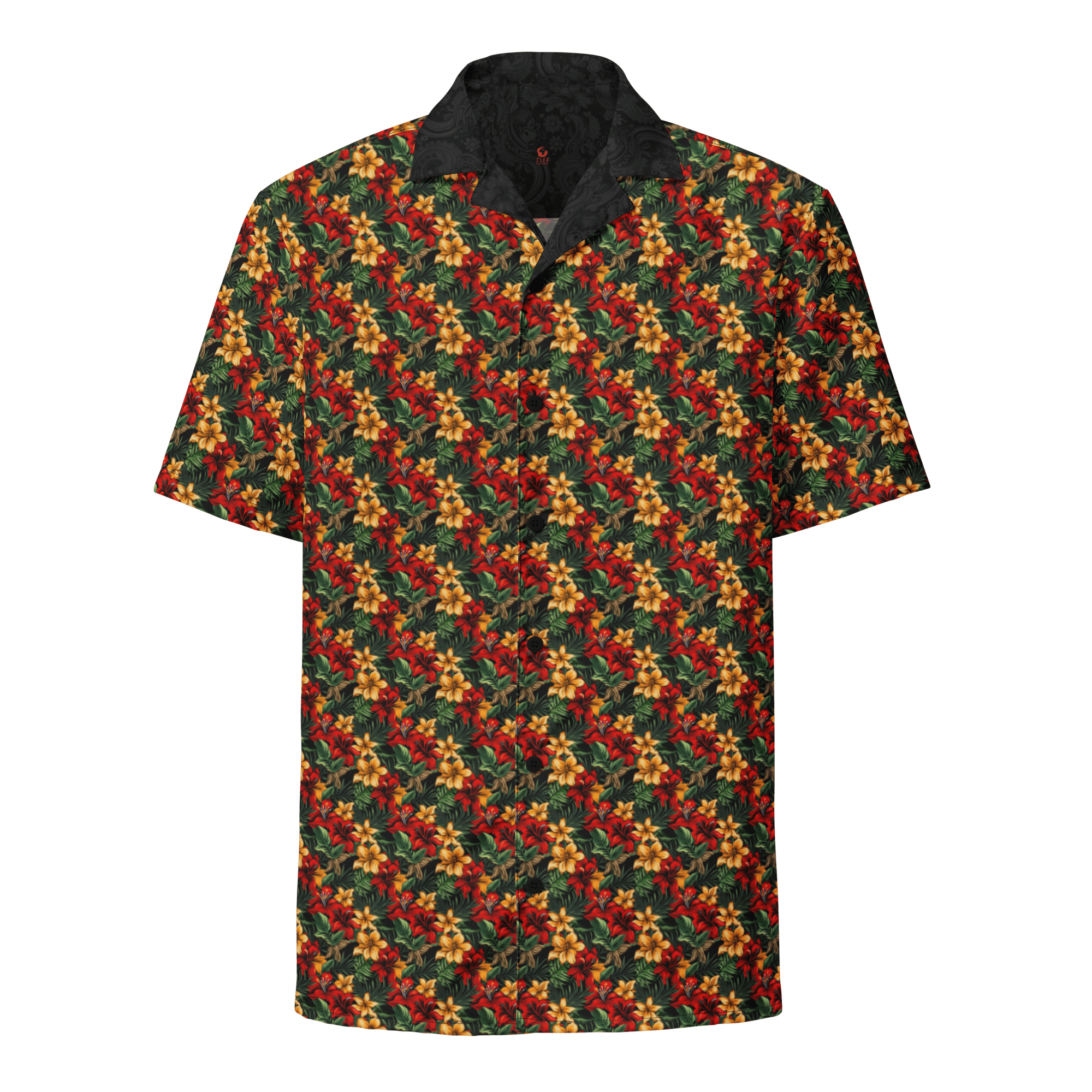 Floral Button Shirt - ClubDiaspora