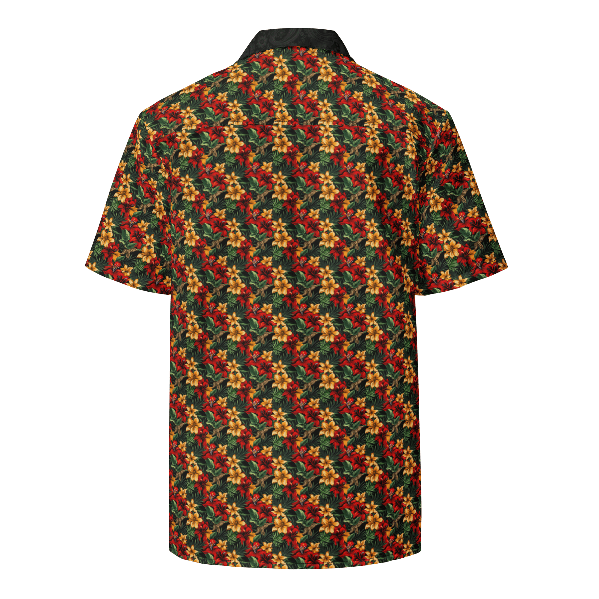 Floral Button Shirt - ClubDiaspora