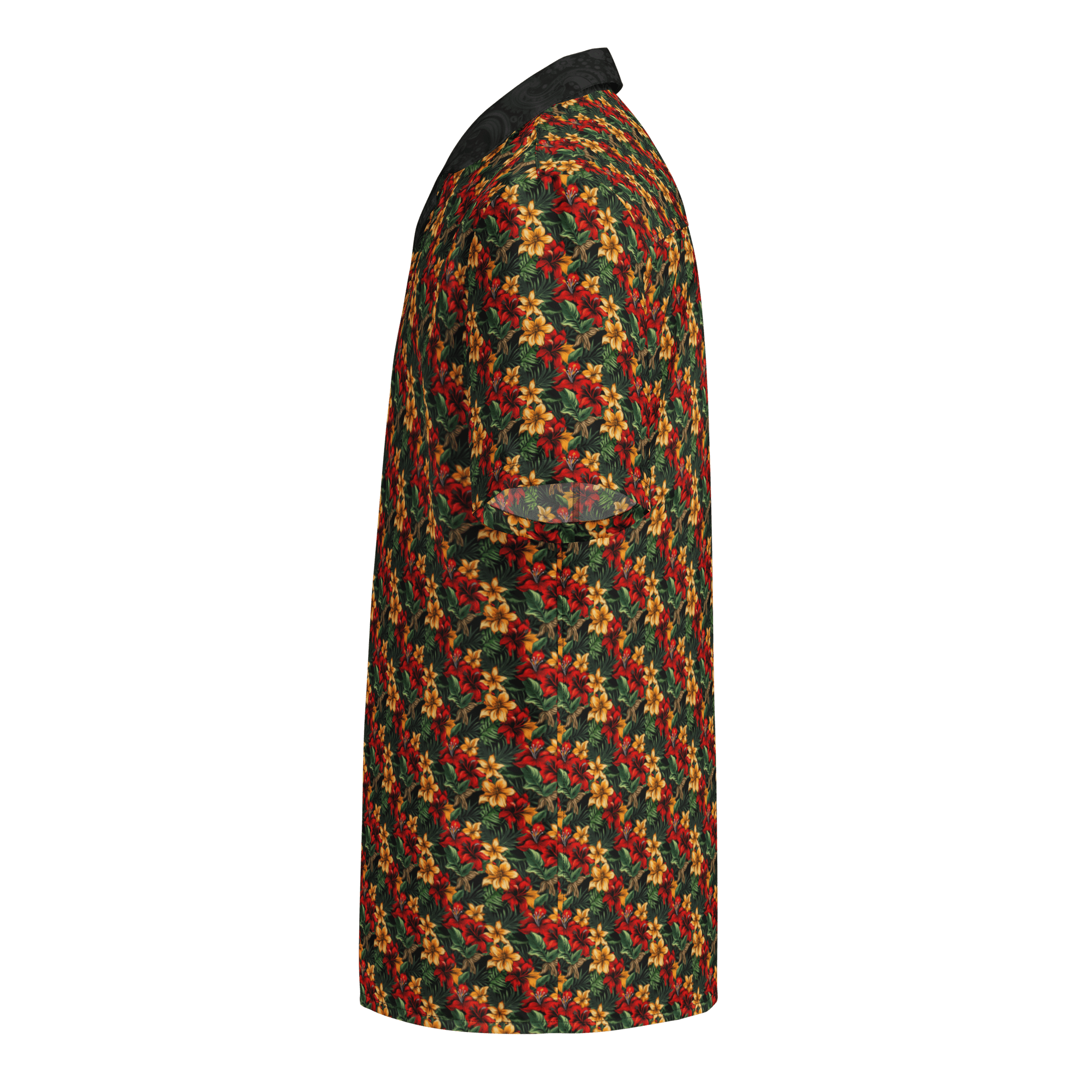 Floral Button Shirt - ClubDiaspora