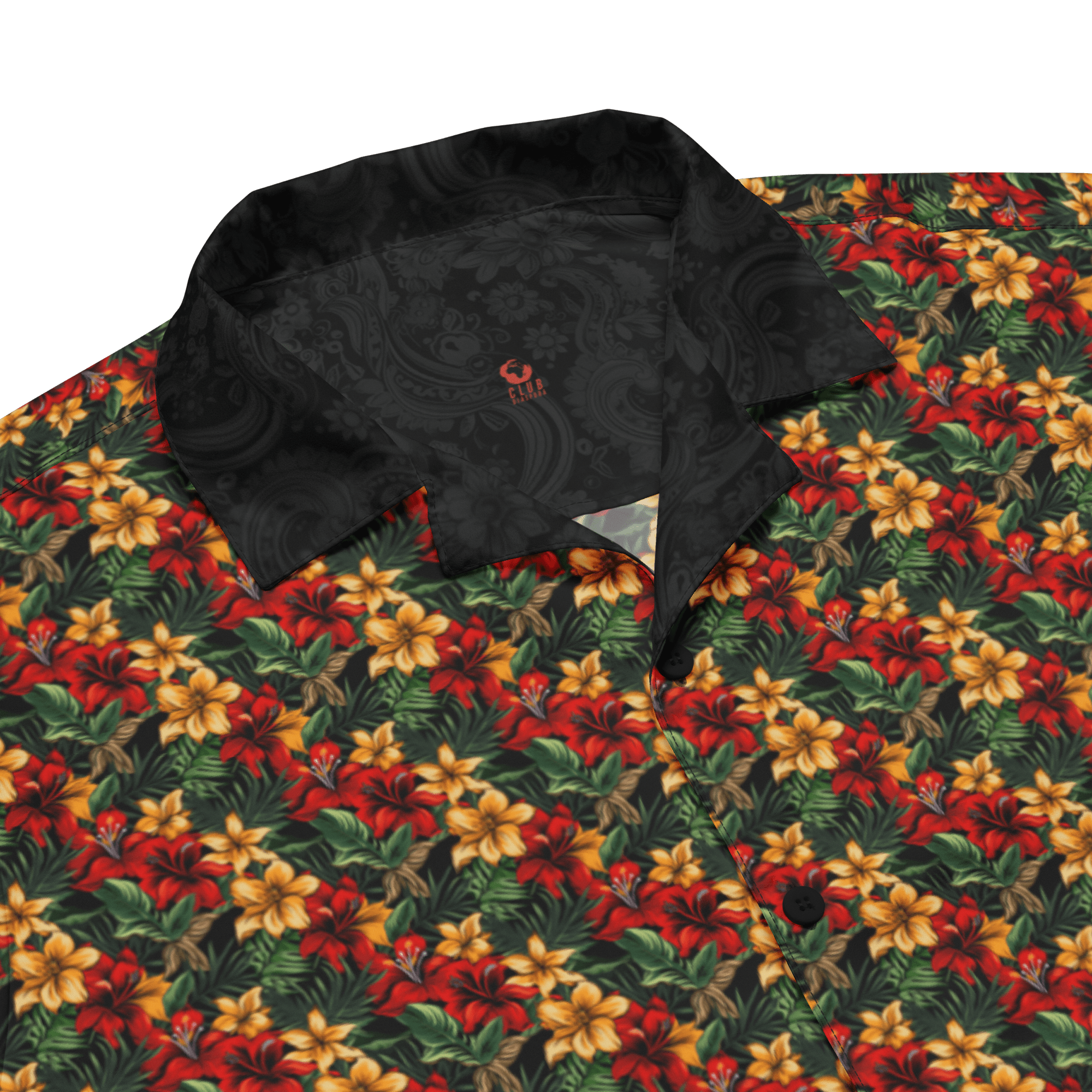 Floral Button Shirt - ClubDiaspora