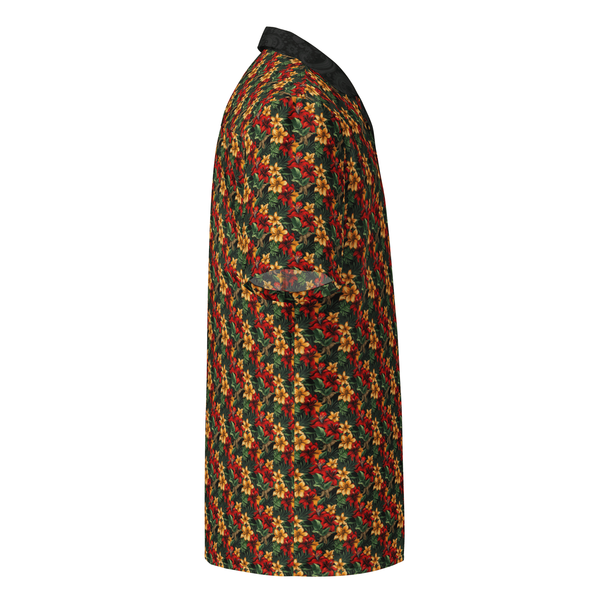 Floral Button Shirt - ClubDiaspora