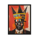 King Garvey Framed Canvas - ClubDiaspora