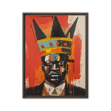 King Garvey Framed Canvas - ClubDiaspora