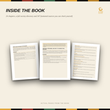 Sample pages from The Publishing & Royalty Collection Textbook — 24 chapters and a full society directory.