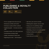 What's inside The Publishing & Royalty Collection Textbook — 127 pages, 24 chapters, 347 cited sources.