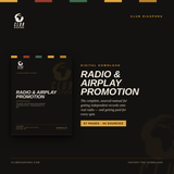 The Radio & Airplay Promotion Textbook — 67 pages, 44 cited sources. A Club Diaspora digital textbook.