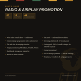 The Radio & Airplay Promotion Textbook - Club Diaspora