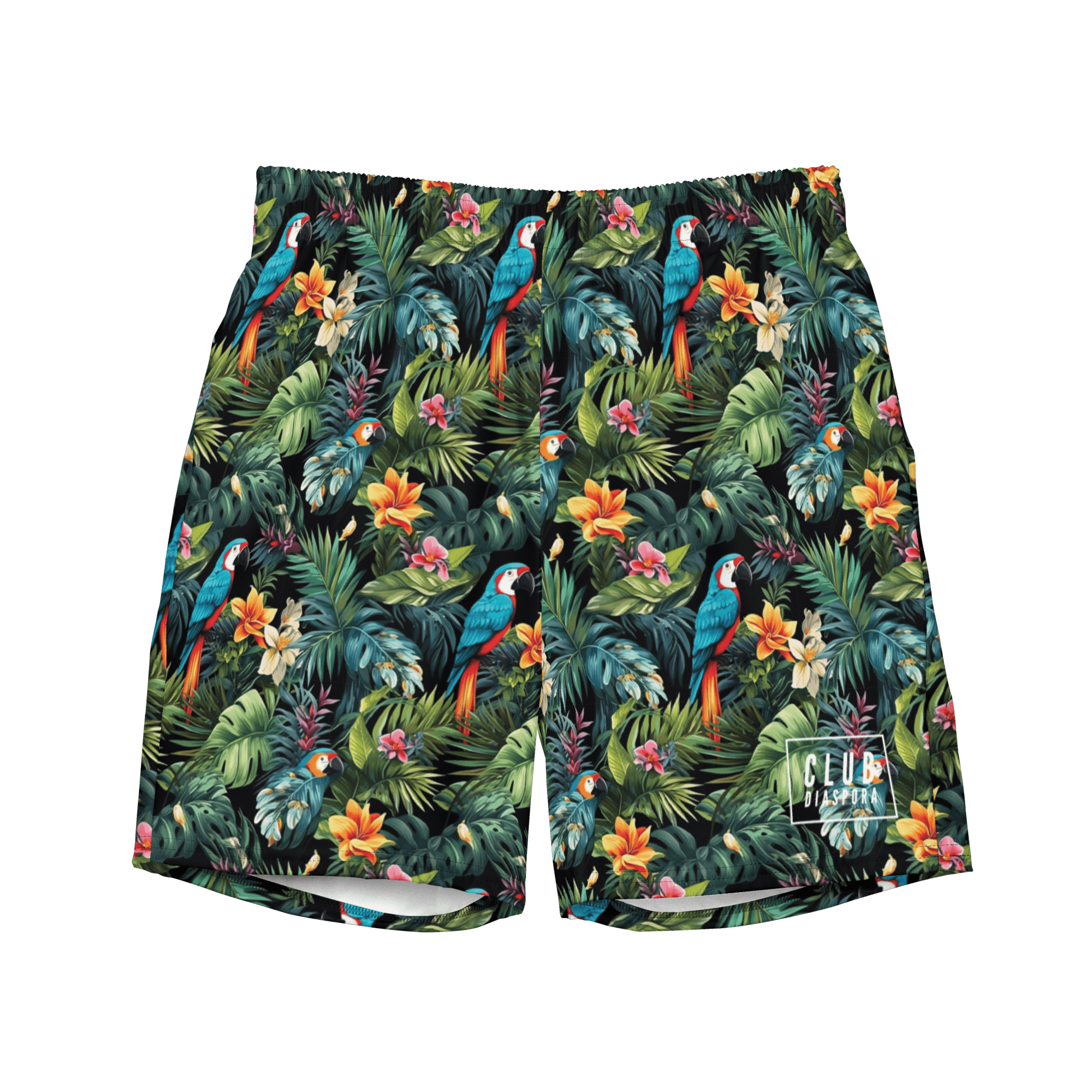 Tropical Swim Trunks - ClubDiaspora